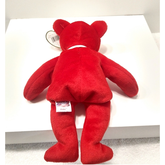 * Vintage * Rare * Ty Beanie Baby 'Osito the Bear' (1999) Details in Desc. - Picture 3 of 7